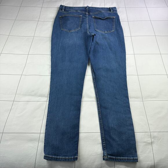 Happy x Nature Jeans Womens 32 Blue Ultra High Rise Skinny Medium Wash Casual - Picture 2 of 12